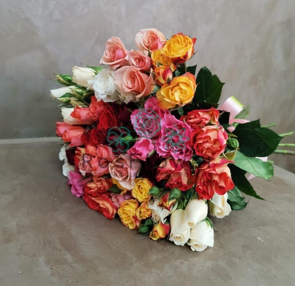 Букет цветов из: Розы в Грачевка