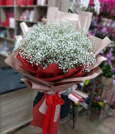 Букет цветов из: Гипсофила в Грачевка