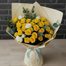 Букет цветов из:  Розы в Грачевка