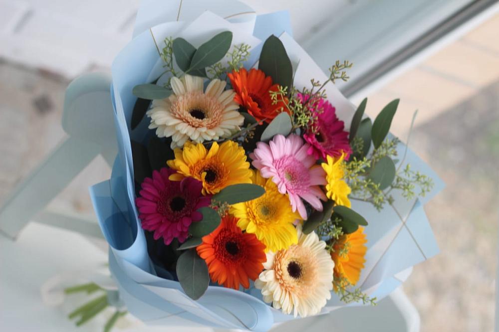 Букет цветов из: Герберы в Грачевка