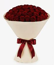 Букет 101 Бордовая роза Блэк Бакарра в Грачевка