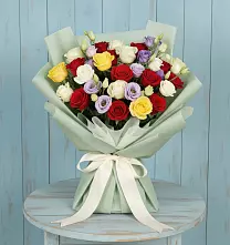 Букет цветов из:  Розы #REPLACE_PRED# Грачевка