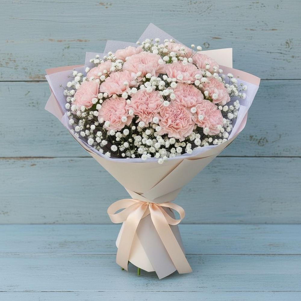 Букет цветов из: Гвоздики в Грачевка