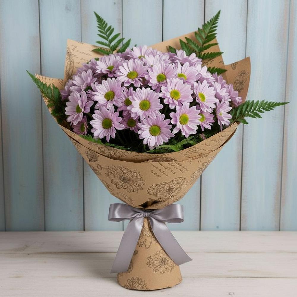 Букет цветов из: Хризантемы в Грачевка