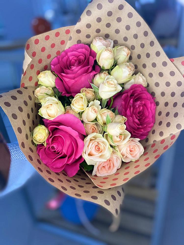 Букет цветов из: Розы в Грачевка