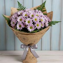 Букет цветов из:  Хризантемы в Грачевка