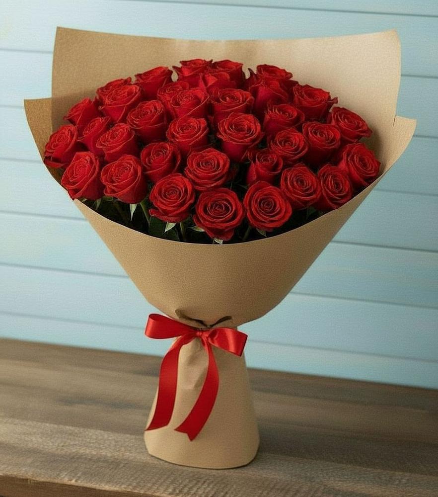 Букет Красные розы Милано в Грачевка
