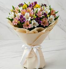Букет цветов из:  Альстромерии в Грачевка
