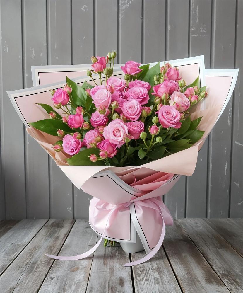 Букет Розовый кустик в Грачевка