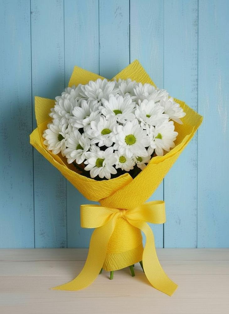 Букет цветов из: Хризантемы в Грачевка