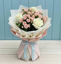 Букет цветов из:  Розы в Грачевка
