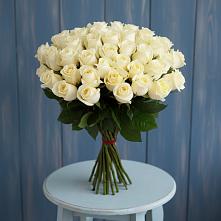 Букет 51 Белая роза Эдлесс Лав #REPLACE_PRED# Грачевка