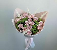 Букет цветов из:  Розы и Хризантемы в Грачевка