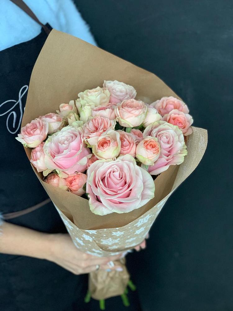 Букет цветов из: Хризантемы и Розы в Грачевка