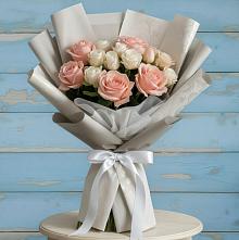 Букет цветов из:  Розы в Грачевка