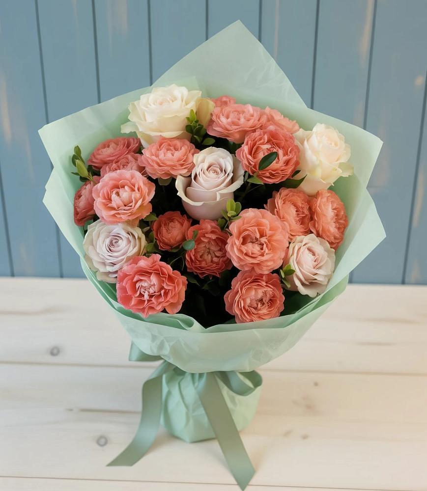 Букет цветов из: Розы в Грачевка