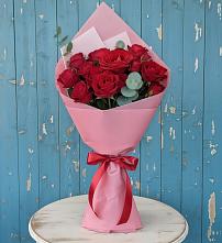 Букет цветов из:  Розы в Грачевка