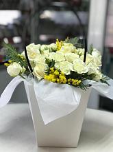 Цветочная композиция из Розы  в Грачевка