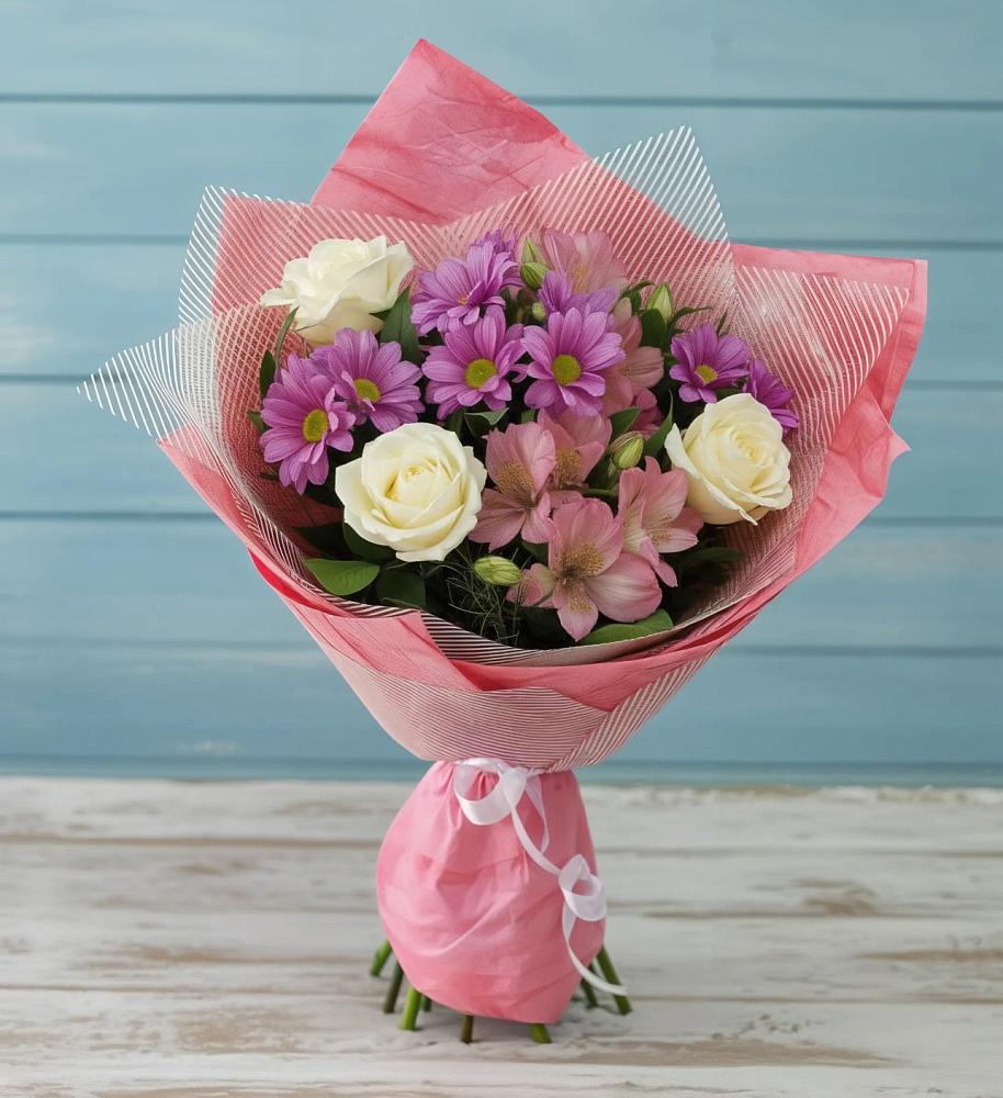 Букет цветов из: Герберы в Грачевка