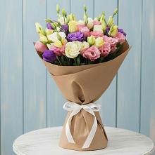 Букет цветов из:  Лизиантусы в Грачевка