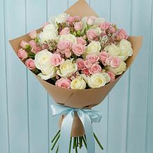 Букет цветов из:  Розы в Грачевка