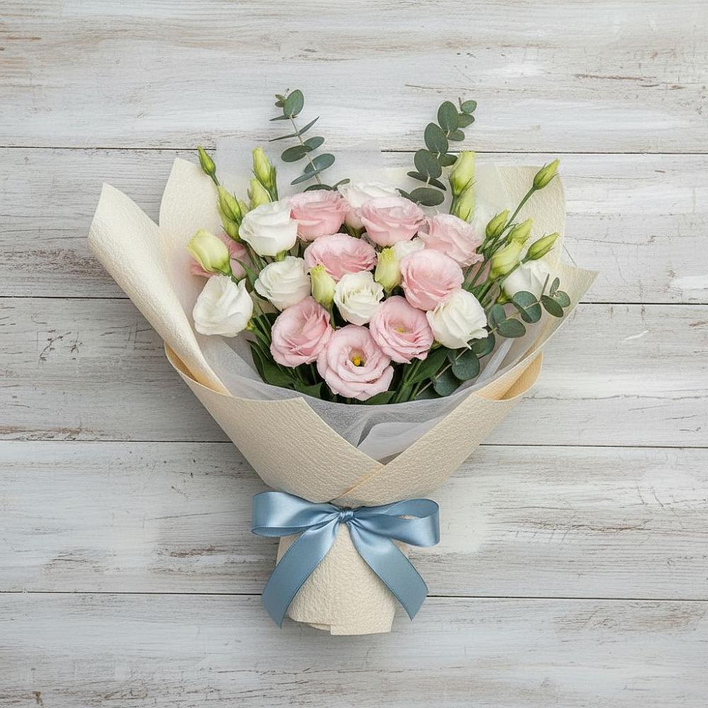 Букет цветов из: Лизиантусы в Грачевка